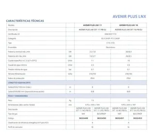 Calentador Chaffoteaux Avenir Plus LNX 16 SFT