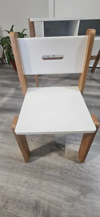 Mesa y Silla Escritorio Infantil Madera Vertbaudet