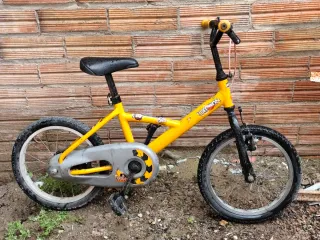 Bicicleta Infantil Amarilla 16 Pulgadas