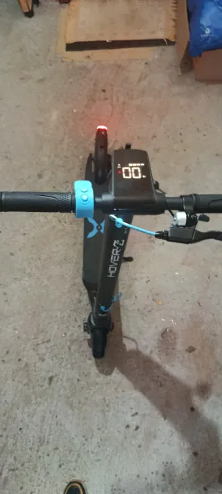 Patinete Eléctrico Hover-1 Negro/Azul