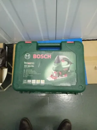 Caladora Bosch PST 800 PEL,más 10 cuchillas nuevas