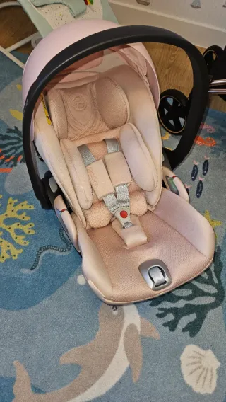 Silla Cybex Cloud T i-Size Rosa