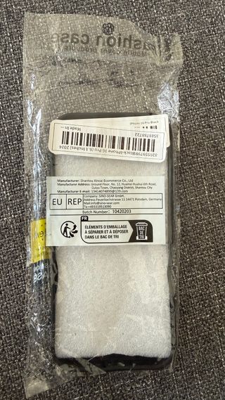 Funda Carcasa iPhone 16 Pro Negra