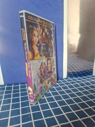 2 DVDs LA BELLA Y LA BESTIA ORIGINAL OFICIAL
