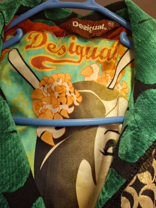 Abrigo Desigual Clásico Multicolor