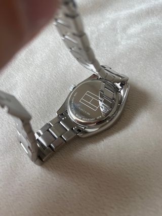 Reloj Tommy Hilfiger Plata y Blanco