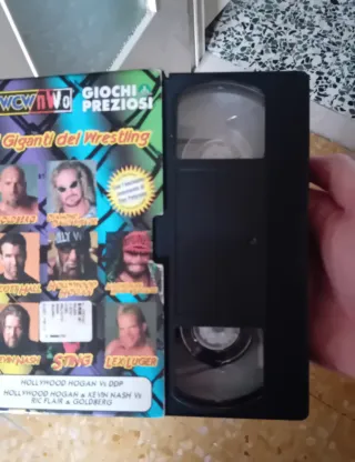 VHS Hulk Hogan I Giganti del Wrestling WCW nWo