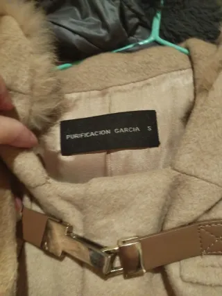 Abrigo Purificación García Beige