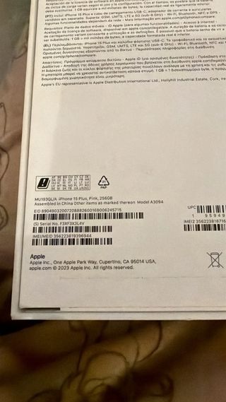 iPhone 15 Plus Rosa + Fundas