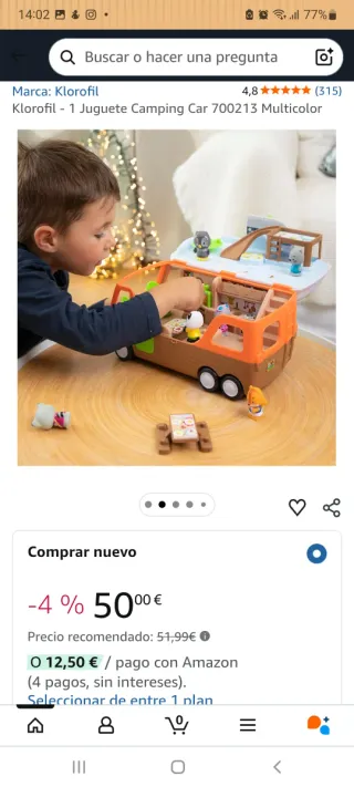 Autocaravana de juguete para bebés