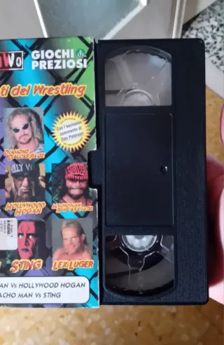 VHS Macho Man I Giganti del Wrestling WCW nWo