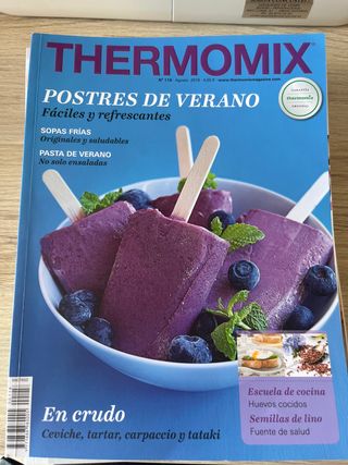 Revista Thermomix Postres de verano
