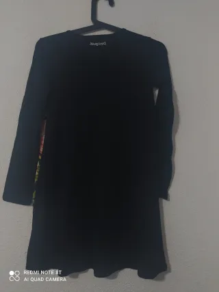 Vestido Desigual infantil estampado flores