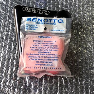 Cinta de manillar Benotto Rosa
