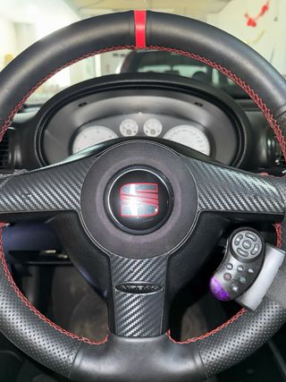 Pegatina Emblema Volante Seat Leon 1/2 Ibiza 6L