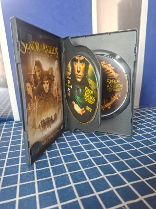 DVD LA COMUNIDAD DEL ANILLO ORIGINAL OFICIAL