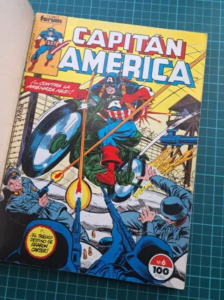 Capitán América 6, 7, 8, 9, 10 tomo retapado