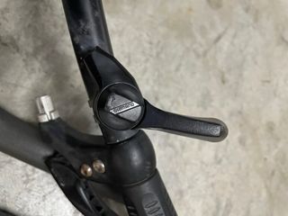 Manillar, bielas y desviador delante  bici montaña