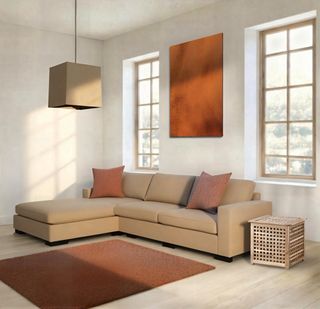 Mesa auxiliar IKEA modelo HOL de madera de acacia