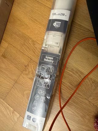 Estor Beige/Blanco 135 cm