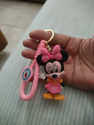 Llavero Minnie Mouse Rosa
