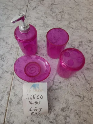 Juego de baño