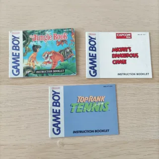 Manuales Game Boy