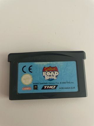 The Simpsons Road Rage - Game Boy Advance