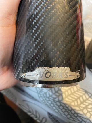 Tubos Escape Carbono MINI John Cooper Works 2.und