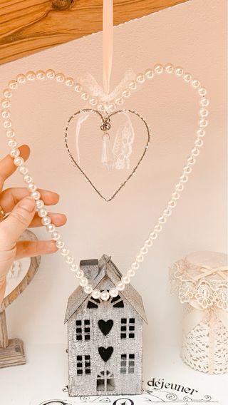 Cuore di perle shabby – romantic handemade