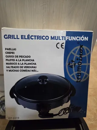 Grill Eléctrico Multifunción 1600W