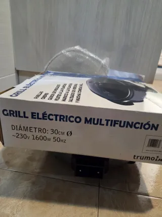 Grill Eléctrico Multifunción 1600W