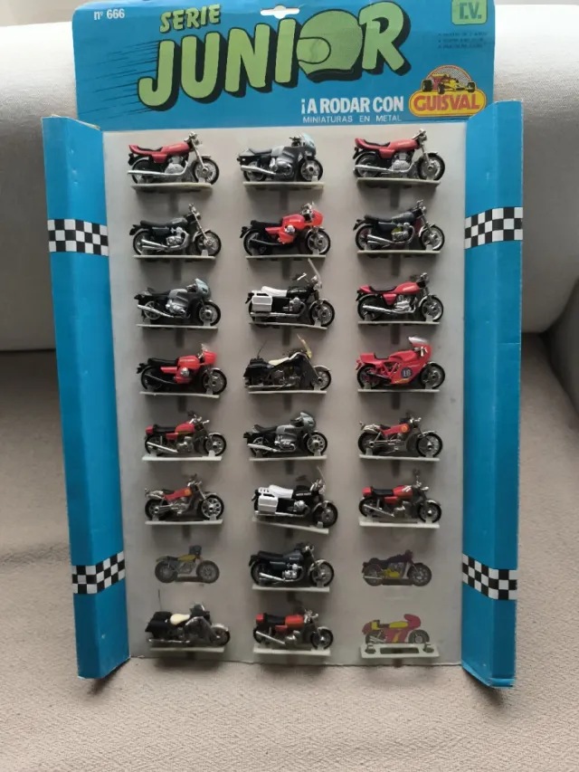 Guisval Serie Junior Motos Miniaturas Metal