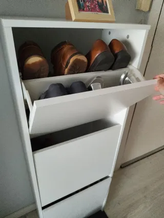 Zapatero Blanco Ikea