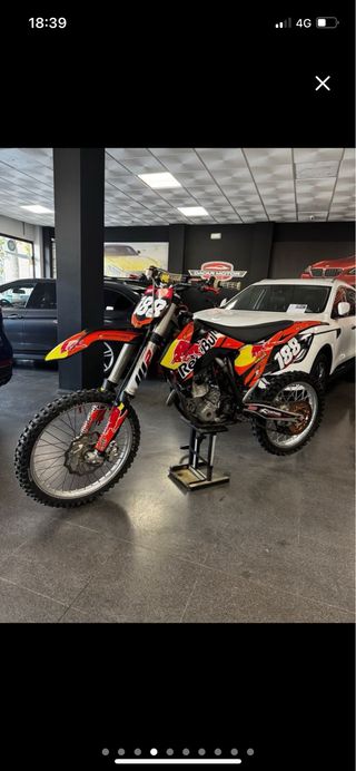 Moto de Cross KTM