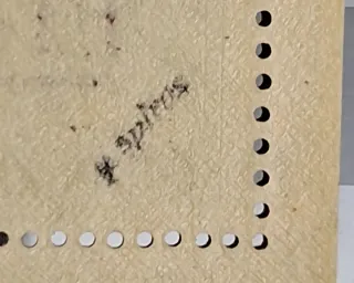 Sello Ocupación Italiana Zante Doble Sobrecarga