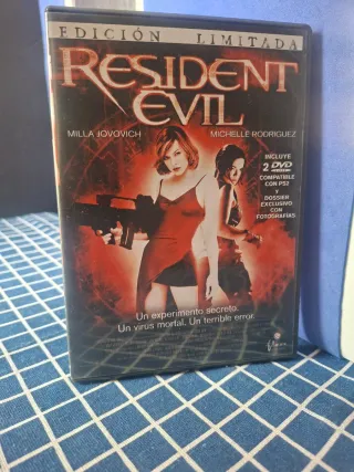 DVD RESIDENT EVIL EDICIÓN LIMITADA ORIGINAL