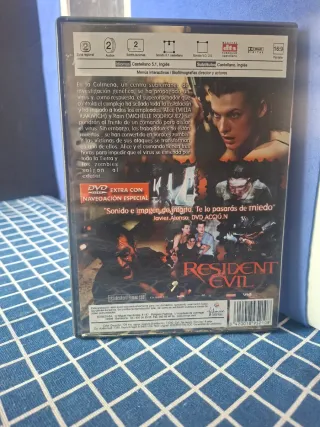 DVD RESIDENT EVIL EDICIÓN LIMITADA ORIGINAL