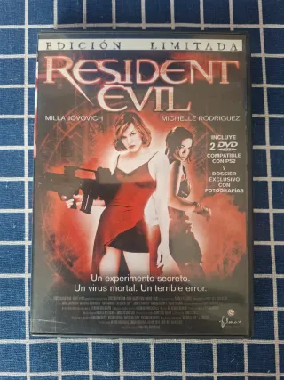 DVD RESIDENT EVIL EDICIÓN LIMITADA ORIGINAL