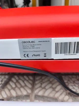 Cinta de andar eléctrica Cecotec 1000W