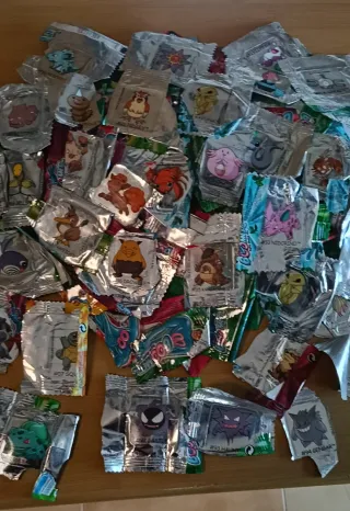 Pegatinas Pokémon Chicles Boomer