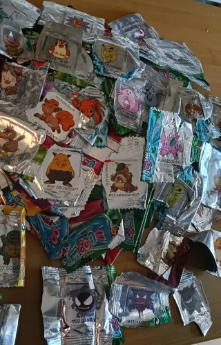 Pegatinas Pokémon Chicles Boomer