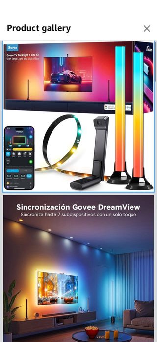 Govee LED TV Lights Backlight 3 Lite Kit, LED Ligh