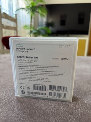 HP LTO-7 Ultrium RW 15TB Data Cartridge