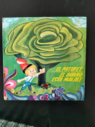 Pack de 4 vinilos pequeños. Cuentos y canc. infant