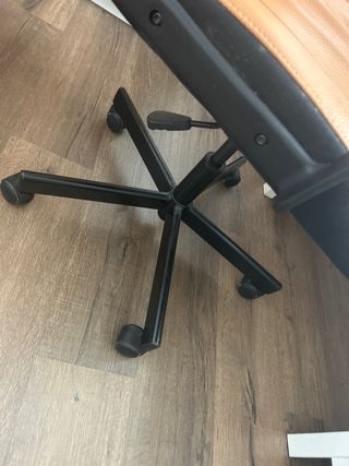 Silla Escritorio Ikea Piel Sintética Marrón