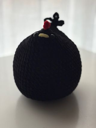 Gallina Amiga. Amigurumi esponjoso