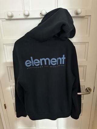Sudadera Element Negra Talla M