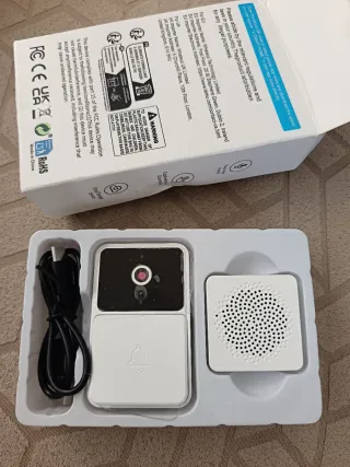 Timbre inalámbrico wifi con cámara