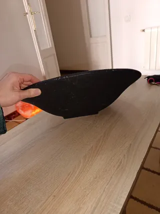 Centro mesa/frutero mosaico rojo